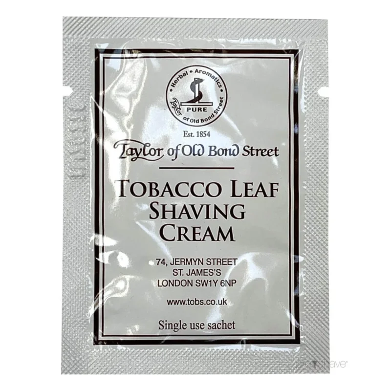 Rasiercreme, Tobacco Leaf, 5 ml, PROBE