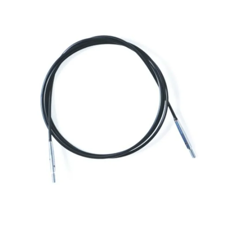 KnitPro Seil für Nadelspitzen Swivel schwarz drehbar 56 cm ergibt 80 cm