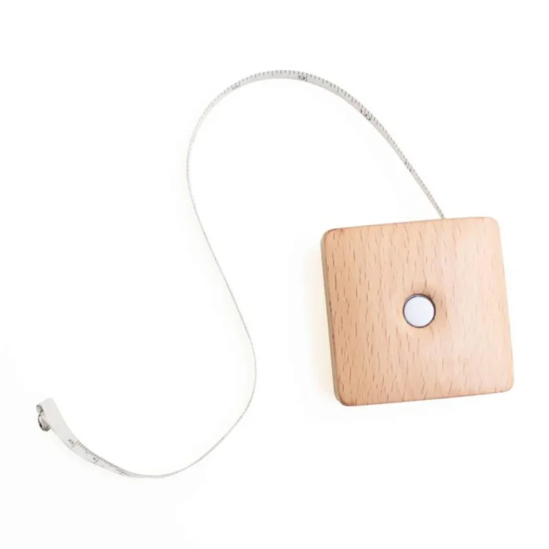 KnitPro Maßband Buchenholz Quadrat