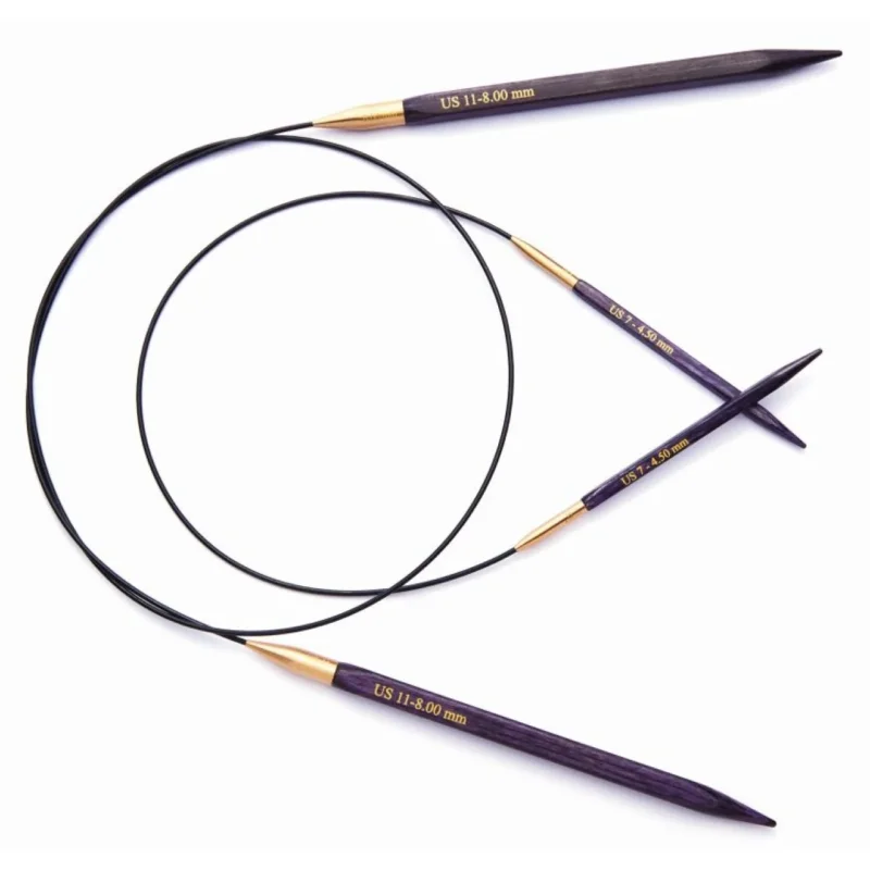 KnitPro Rundstricknadel Jadore Cubics 3,75 mm 40 cm 1 Paar