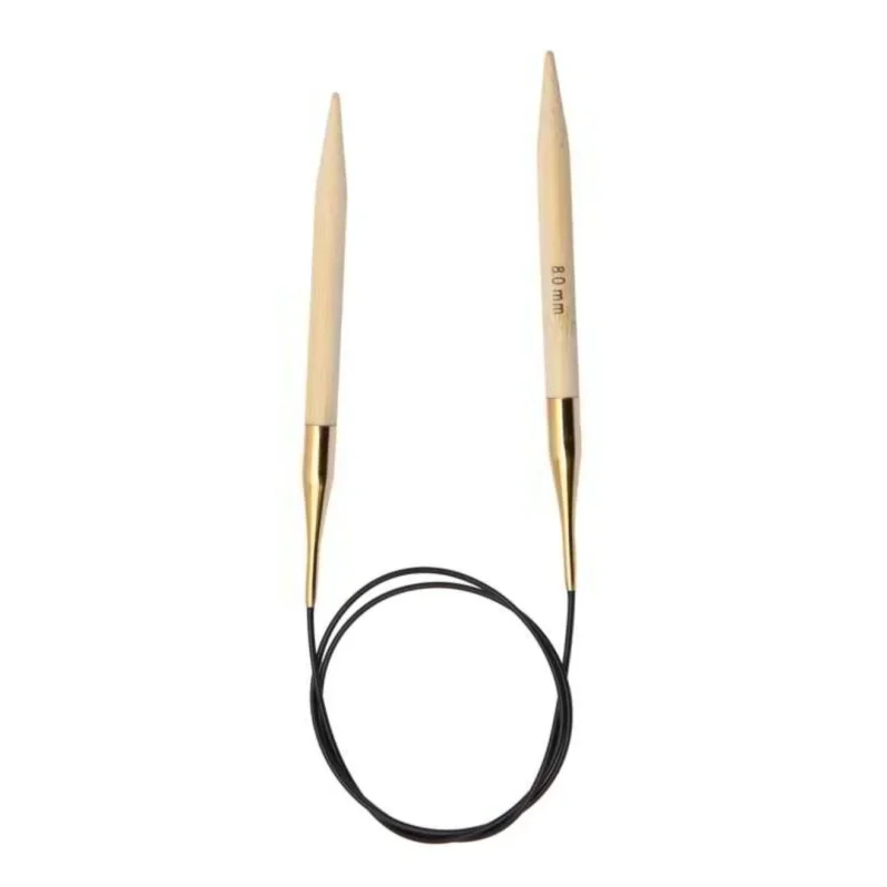 KnitPro Rundstricknadel bamboo 6,50 mm 100 cm