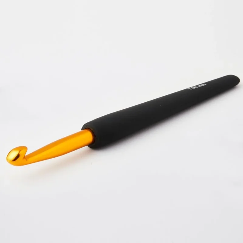 KnitPro Häkelnadel mit Softgriff 2,50 mm gold