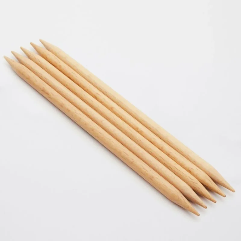 KnitPro Nadelspiel Basix Birch 3,75 mm 20 cm 5 St