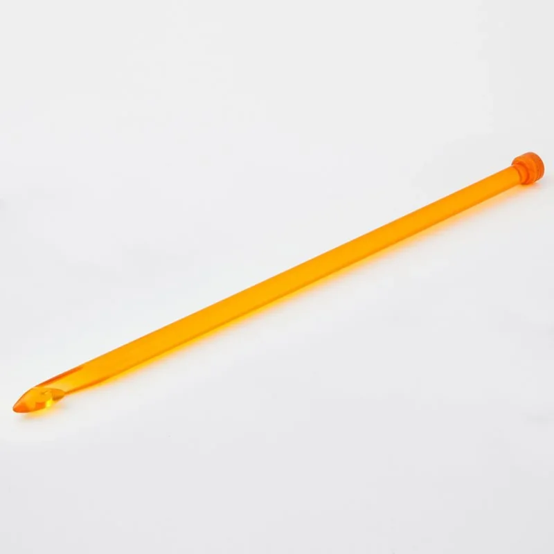 KnitPro Afghanische Häkelnadel TRENDZ 10,0 mm 30 cm orange
