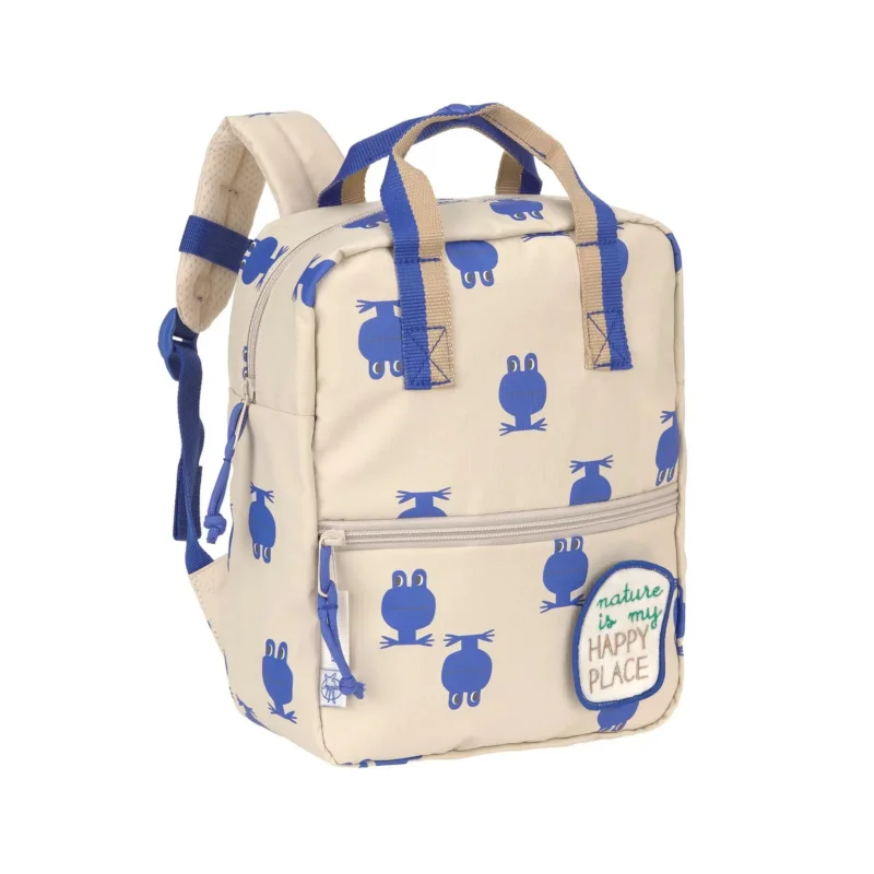 Kindergartenrucksack Square - Happy Trails Frog