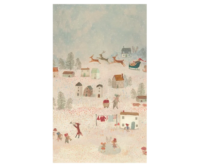 Geschenkpapier, Santa Is Coming - 10 m