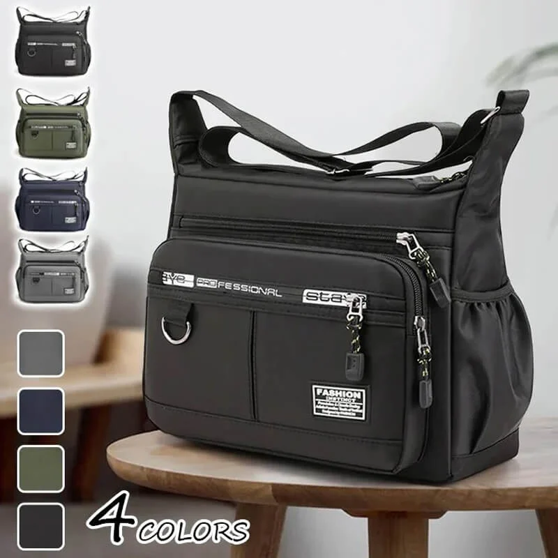 Leichte wasserdichte Schultertasche mit großem Fassungsvermögen