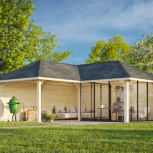 Palmako Bianca 24,9 m2 Set 212 Slide - Pavillon
