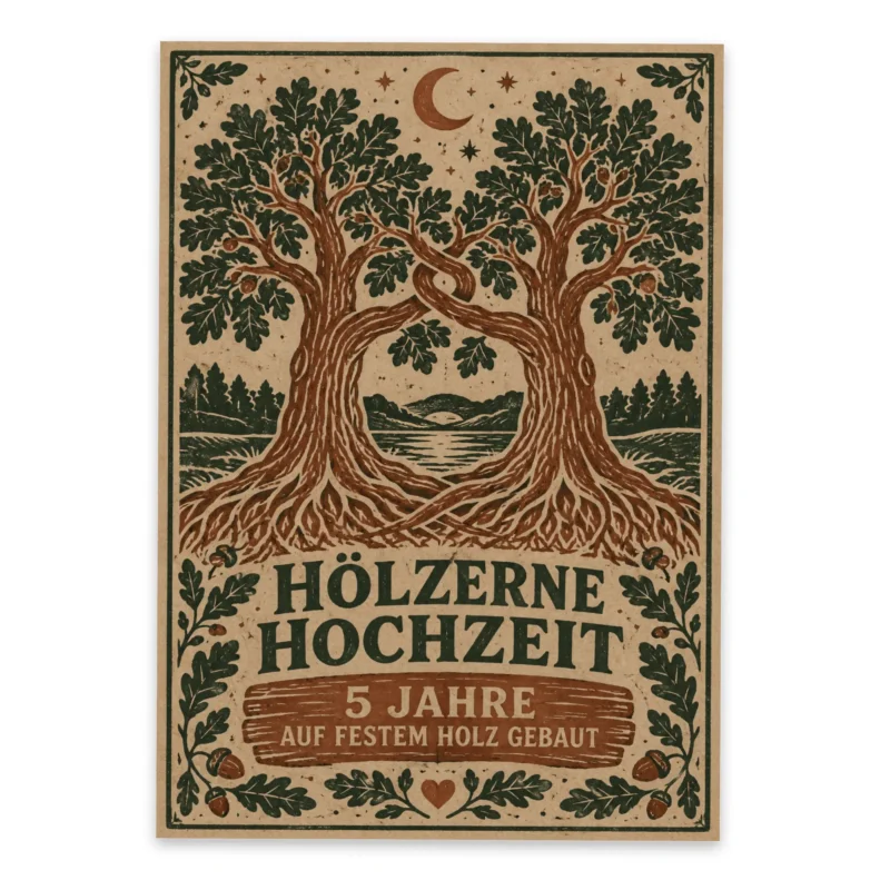 Postkarte Eichenbäume Wurzeln Design|p:2012490|h:17712714b1dcfcbfee0763c1fadade06
