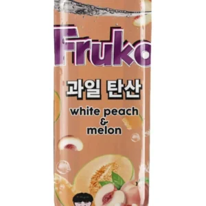 Fruko Frutti White Peach & Melon 330 ml — Produktbild