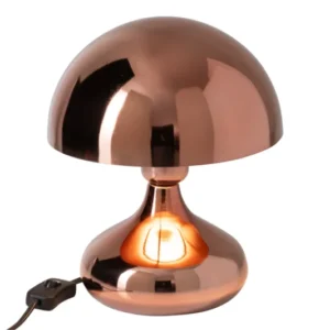 Tischlampe Lumina Rund Kupfer Glänzend