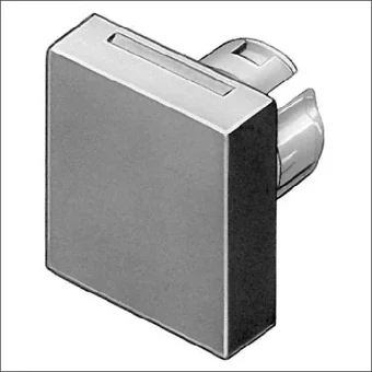 EAO 61-9351.2 Lens Drucktaster/signaallamp 20 mm