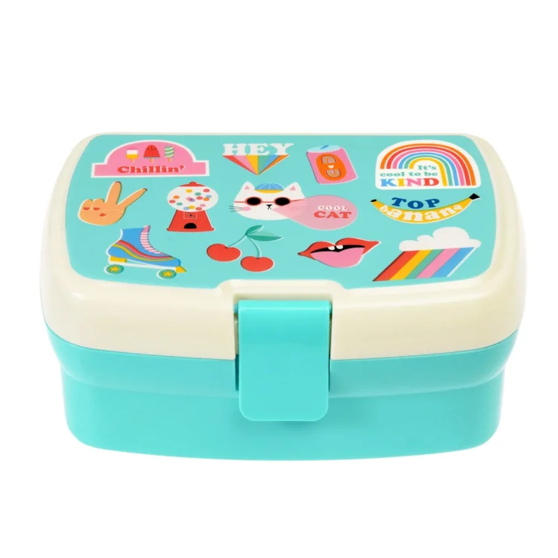 Lunchbox "Top Banana" - 17x13x7,5 cm (Bunt)