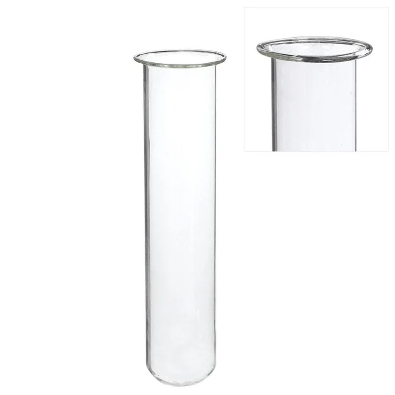 Test Tube Glass Ø4 h.20cm w. ring