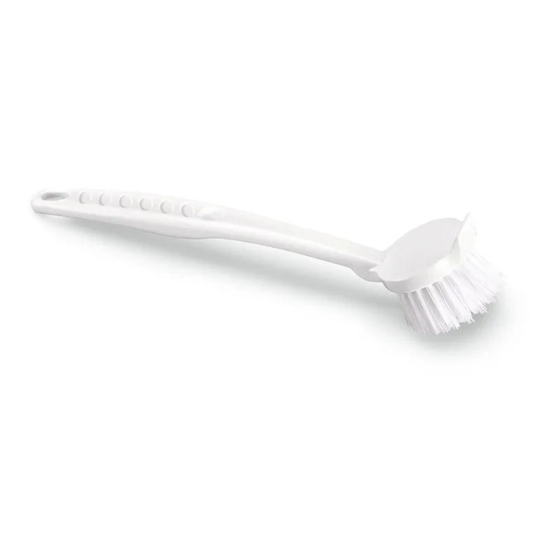 Die Nölle Profi Brush Spülbürste (24 cm) aus Kunststoff mit mittelhartem Borsten und ergonomischem Griff sorgt für sicheren Halt. 1 Stück, von Nölle Profi Brush Bürsten- & Pinseltechnik e.K., abgebildet auf weißem Hintergrund.