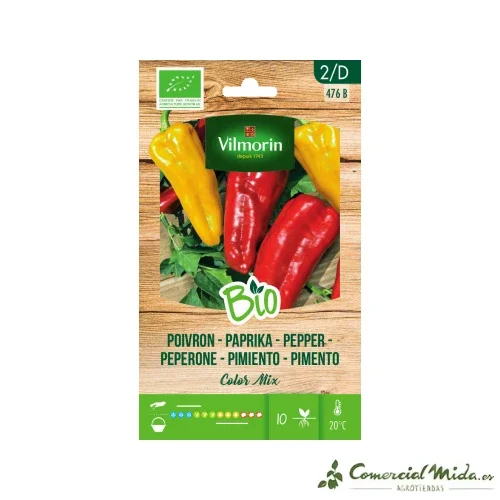 VILMORIN BIO Semillas Pimiento Mix