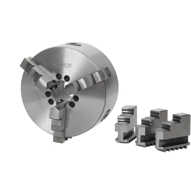 Produktbild von OPTIMUM Dreibackendrehfutter zentrisch spannend Ø 160 mm Camlock DIN ISO 702-2 Nr. 4