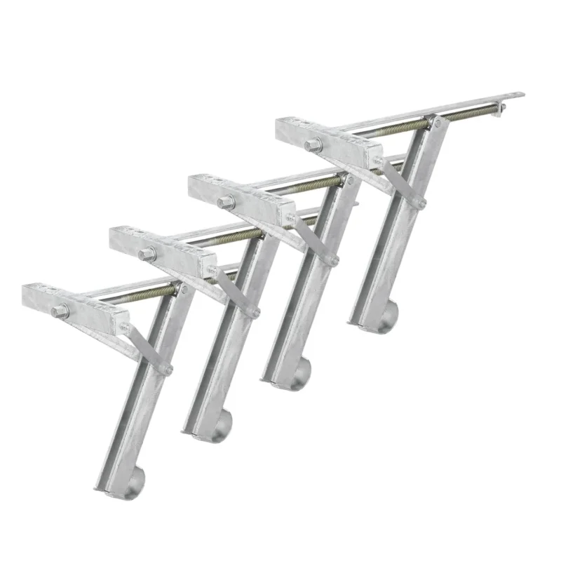 4er Set Nivellierstütze 450 kg Tragfähigkeit Wohnwagen Ausdrehstütze 559 x 278 x 450 mm – Freizeitschmiede GmbH & Co. KG