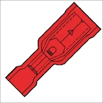 KLEMKO 170090 Aderdoorverbinder rond/vlak