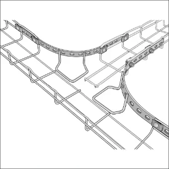 CABLOFIL CM840101 Bogen/Eckstueck draadgoot