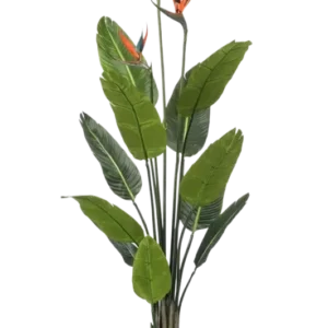 Künstliche Strelitzia - Constantin, 120 cm, Kunstbaum von aplanta, in Grün, für drinnen