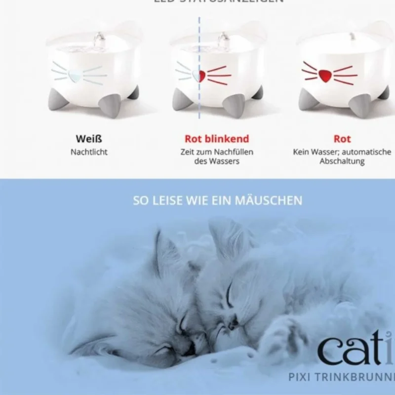 Catit PIXI Trinkbrunnen – Stilvolle Wasserversorgung für deine Katze