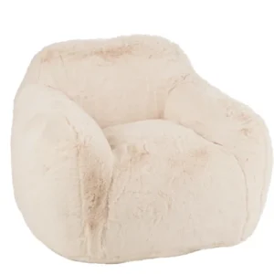 Sofa Cutie Lounge Sessel Creme Beige Flauschoptik