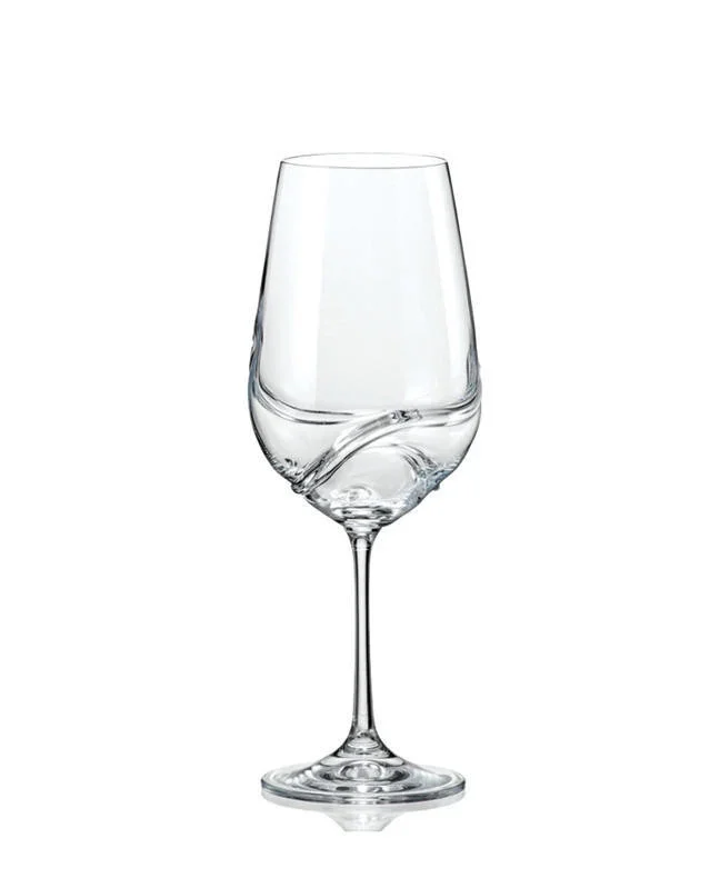 Rotweinglas Weinkelch Turbulence 350ml klar Kristallglas dekantieren