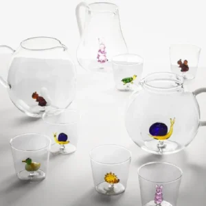 Trinkglas Saftglas Becherglas Wasserglas Animal Farm 320ml klar
