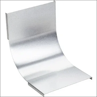 STAGO CSU08545009 Deksel Bogen/Eckstueck Kabeltragsystem 330 mm