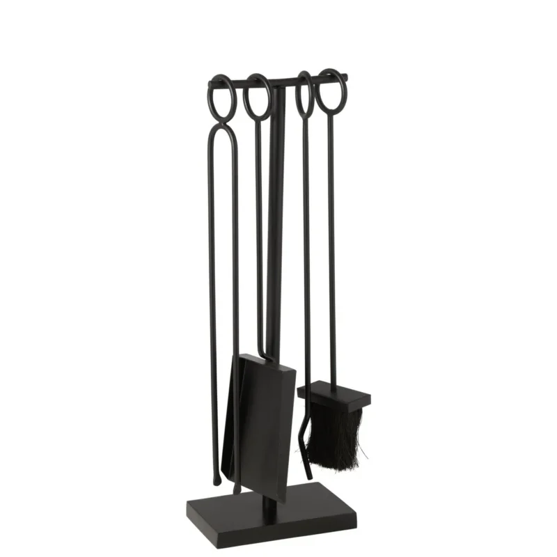 Elegantes Kaminbesteck Modern aus Metall