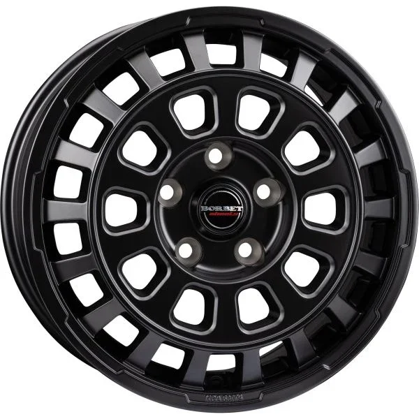 Aluminiumfelge Borbet CW7, black matt, 18" für Fiat Ducato mit Heavy-Chassis ab Bj. 2006/07