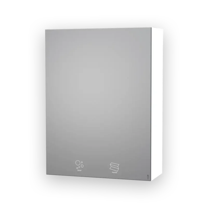 Dan Dryer PANEL, eingebautem Seifen- und Papierspender, 600x800