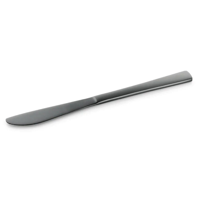Menümesser HAMBURG FRESH, 22 cm, schwarz, matte PVD Beschichtung, Set á 12 Stück, Chromstahl 13/0