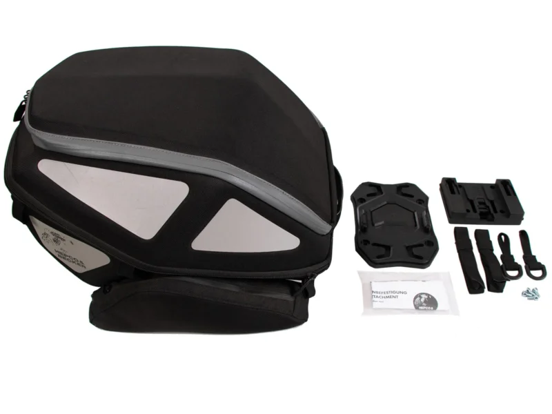 Hecktasche [Hepco & Becker] - Royster Rearbag Hecktasche schwarz inkl. Seatpad Basic – Seatpad