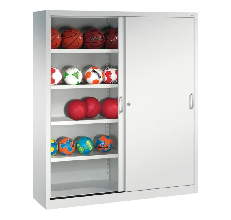 C+P Sportgeräteschrank Sport, 1950x1600x400mm, 7035/1023