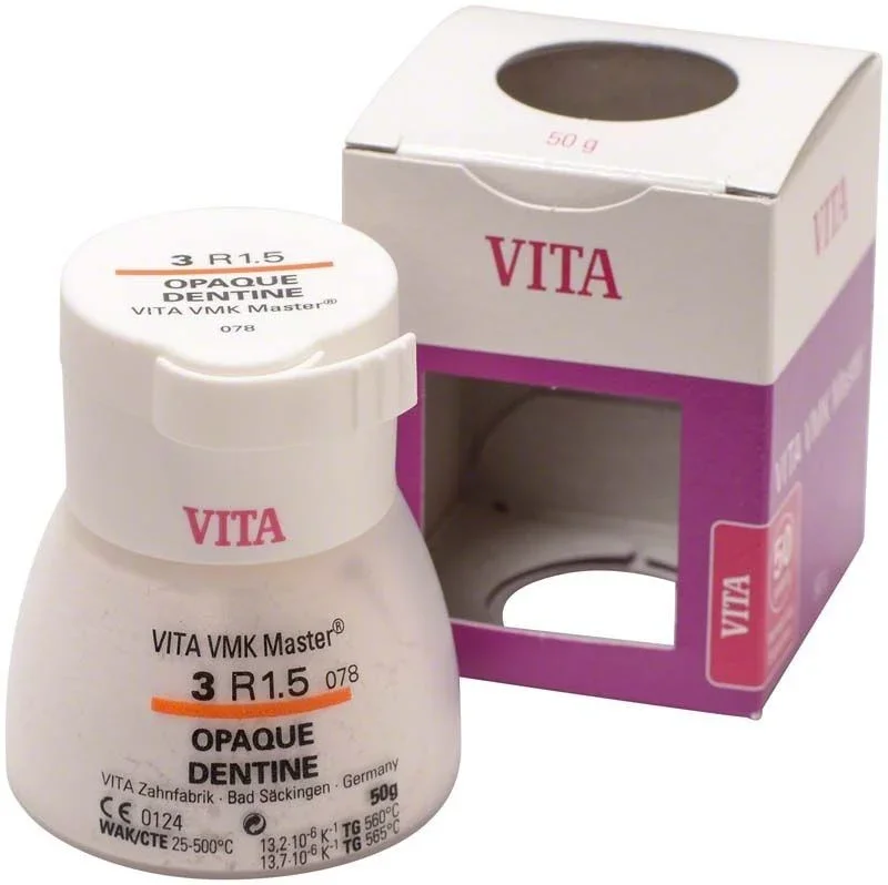 VMK Master 3D Opaque Dentine 50g 3R1.5 mit Verpackung.