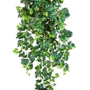 Künstliche Hänge-Weinrebe - Artur, 90 cm, Kunstpflanze von aplanta, Steckpflanze, in Natur, für drinnen
