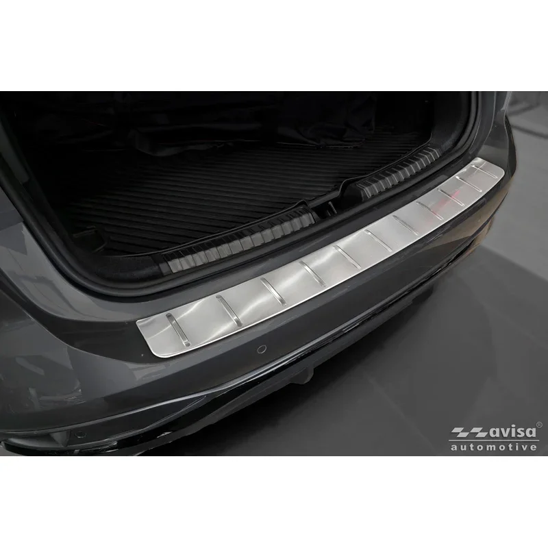 Avisa, Heckstoßstangenschutz, Edelstahl, passt zu Audi A6 (C9) Avant S-Line (2025-), Silber