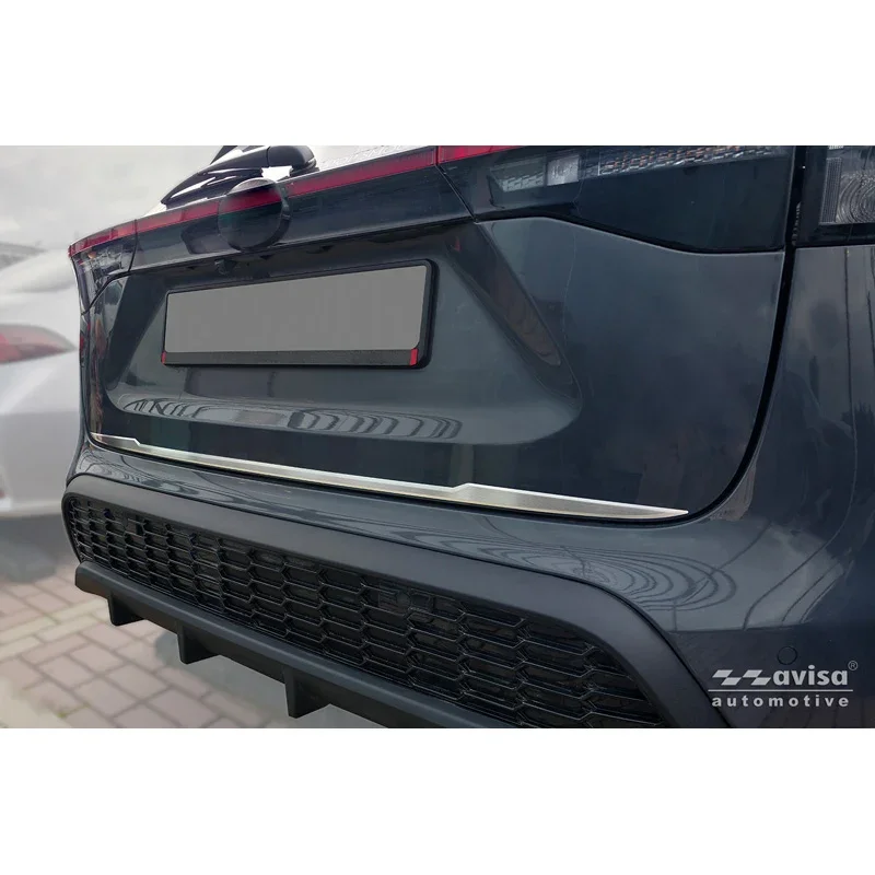 Avisa, Kofferraumverkleidung, gebürsteter Edelstahl, passt zu Toyota Yaris Cross (MXP) (2020-)