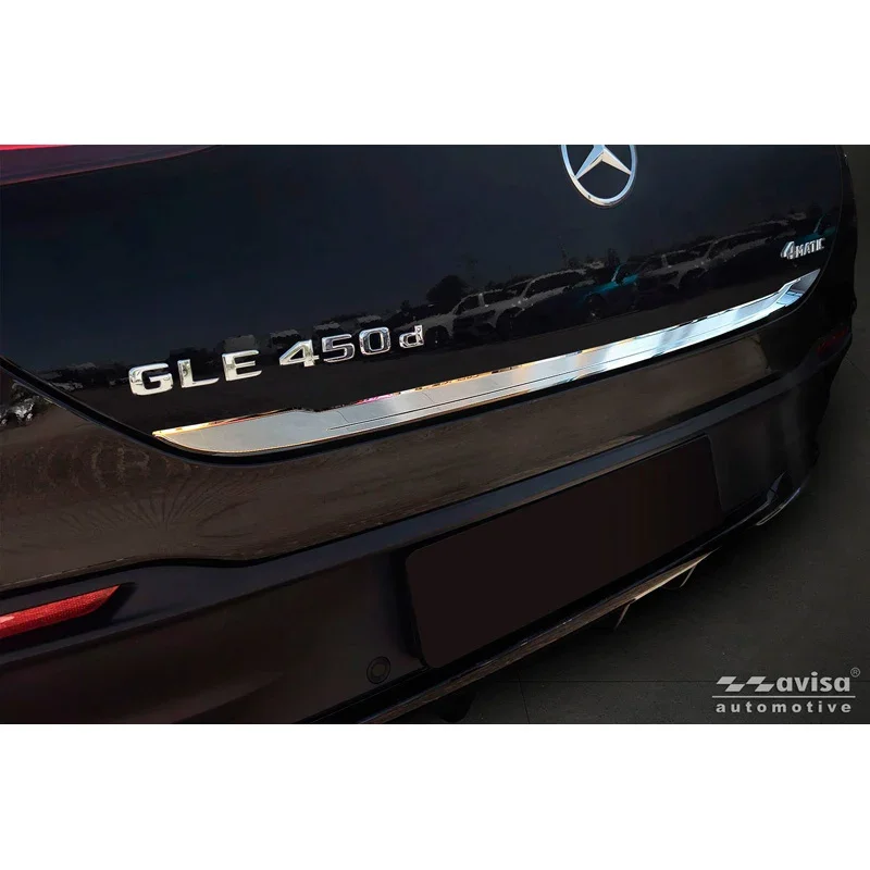 Avisa, Heckstoßstangenschutz, Edelstahl, passend für Mercedes GLE Coupe (C167) (2019-2023) & Facelift (2023-)