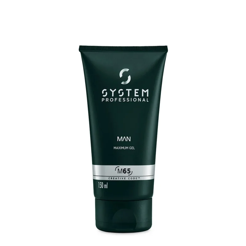 System Professional Man Maximum Gel M65, 150ml - gel tenuta forte [all]