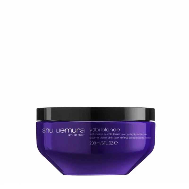 Shu Uemura Yubi Blonde Anti-Brass Purple Balm 200ml - maschera antigiallo per capelli biondi [all]
