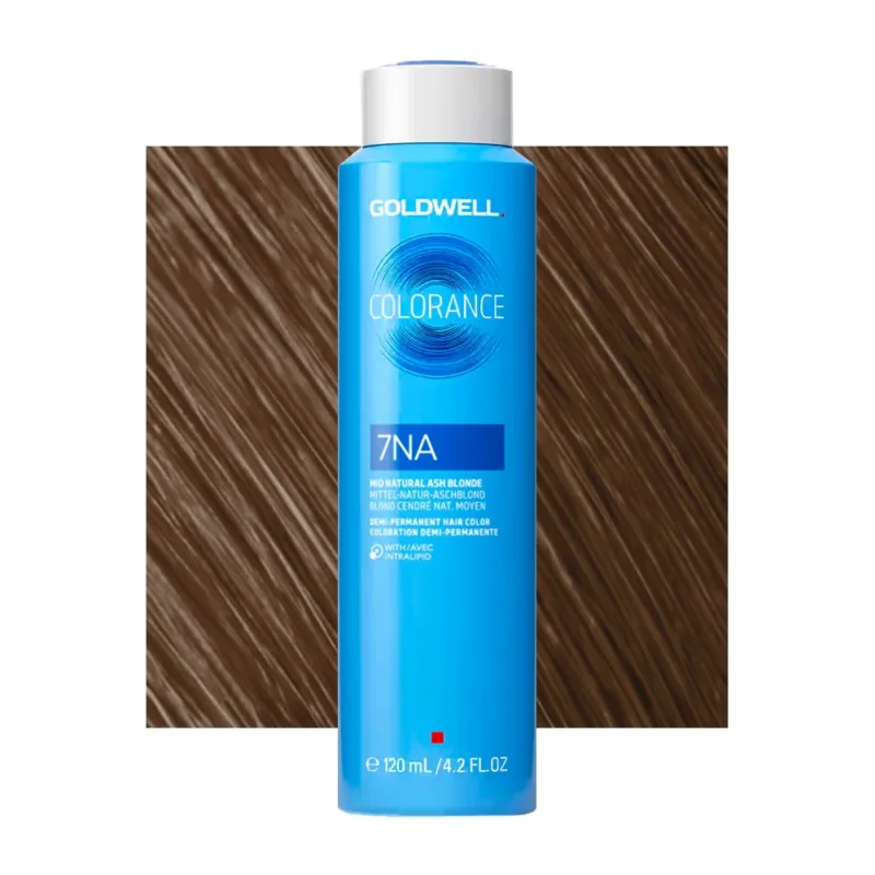 7NA Biondo medio cenere naturale Goldwell Colorance Cool browns can 120ml