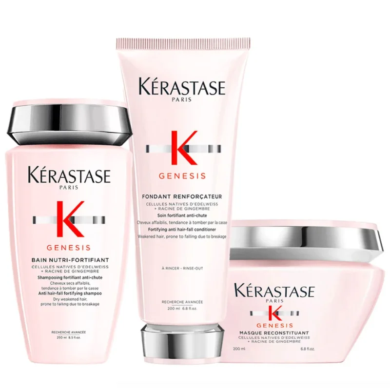 Kerastase Genesis Bain Nutri Fortifiant 250ml Fondant Renforcateur 200ml Masque Reconstituant 200ml [all]