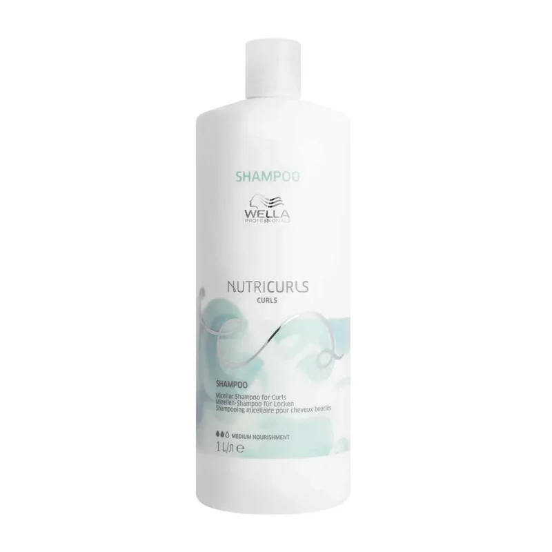 Wella Nutricurls Micellar Shampoo 1000ml - shampoo capelli ricci [all]