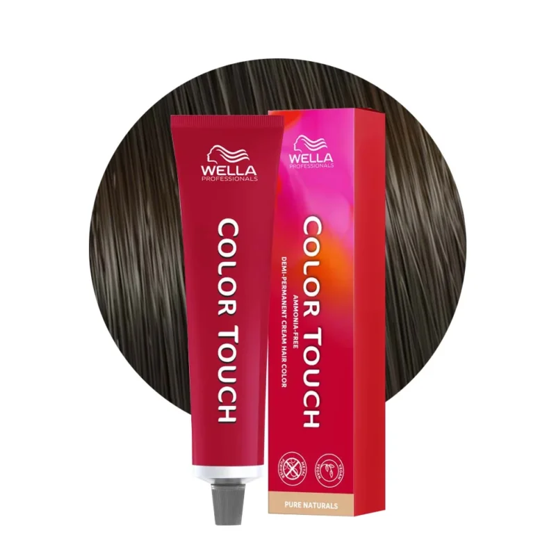 Wella Color Touch Pure Naturals 4/0 Castano Medio 60ml - colore semipermanente senza ammoniaca [all]