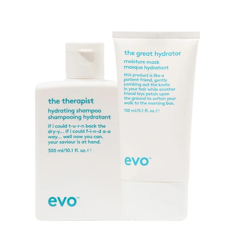 Evo Hydrate The Therapist Hydrating Shampoo 300ml Mask 150ml