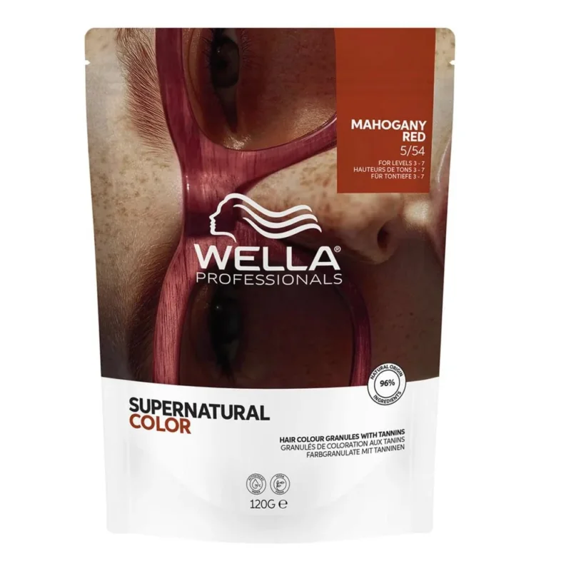 Wella Professionals Supernatural Color Mahogany Red 5/54 120gr - colore naturale semipermanente [all]