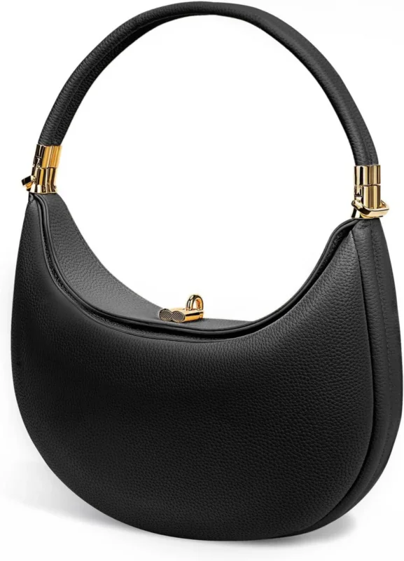 Moon Bag Crossbody Damen Y2K Handtasche Hobo Umhängetasche Elegant